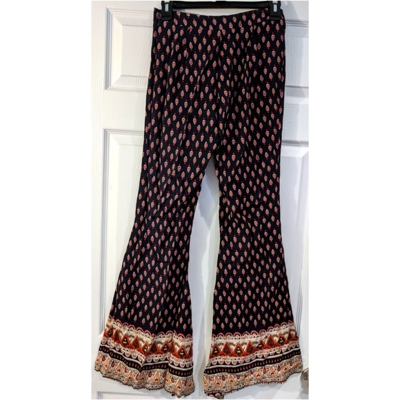 NEW Lexi Drew Flare Boho Pants - Picture 4 of 8